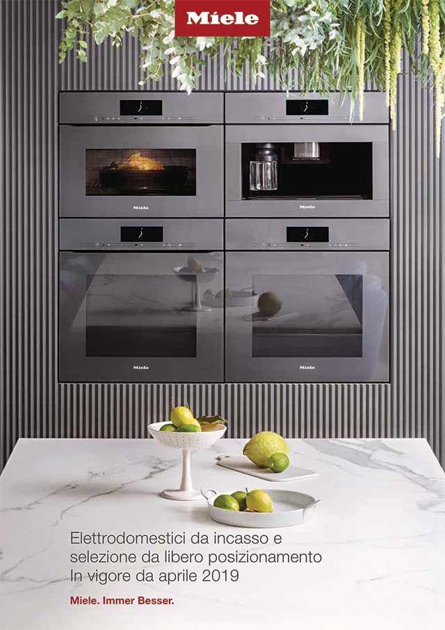 Catalogo Listino MIELE - Aprile 2019