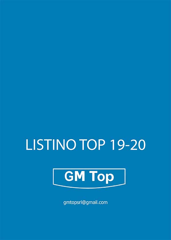 Catalogo Listino GM TOP - Marzo 2020