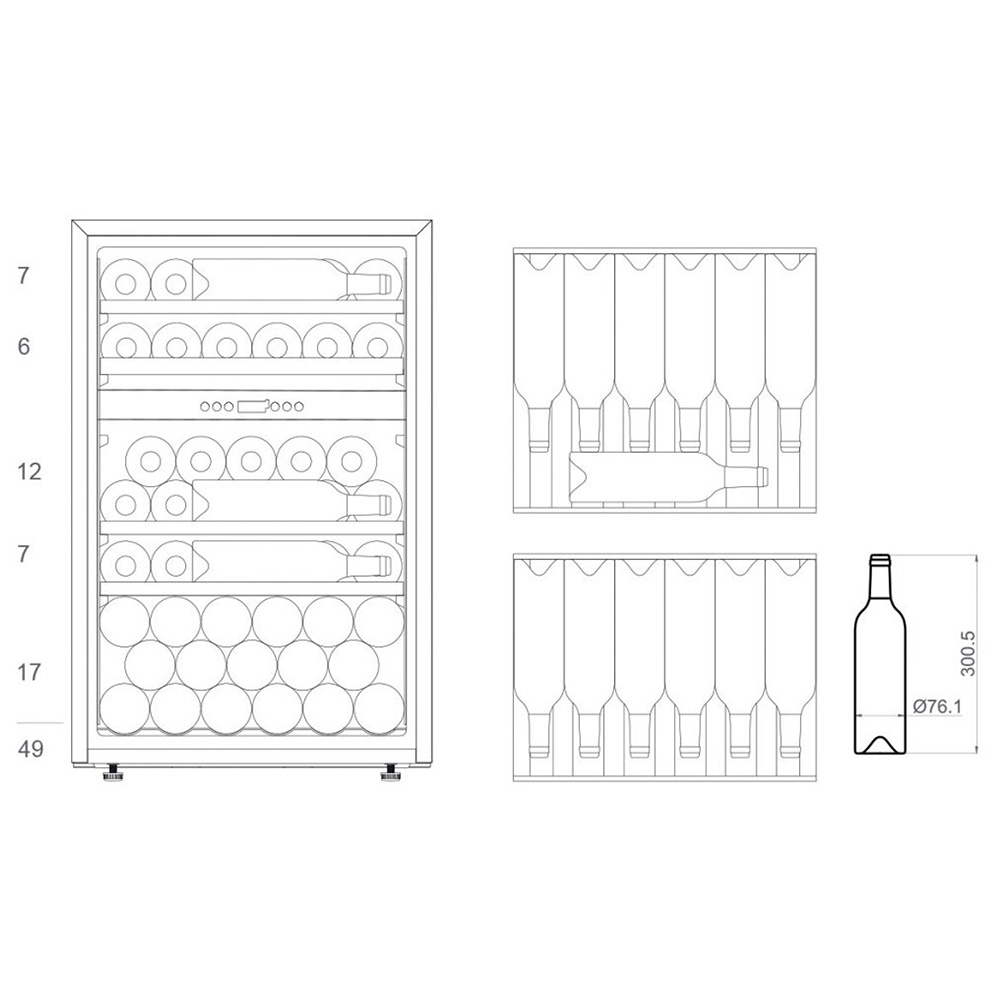 PANDO@PVMAV8849XL Cantina 49 Bott. / Inox.Sx - immagine 4