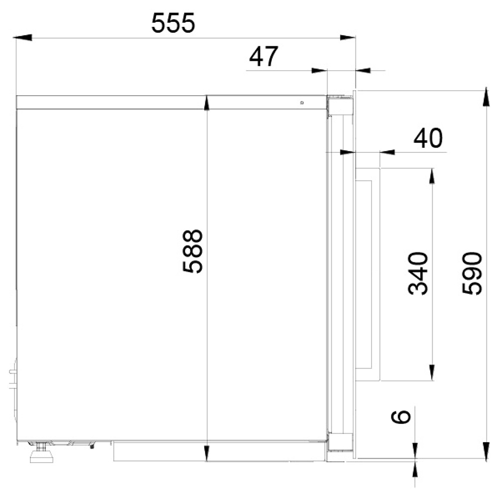 PANDO@PVMAVP6025XL Cantina 25 Bott. / Inox.Sx - immagine 3