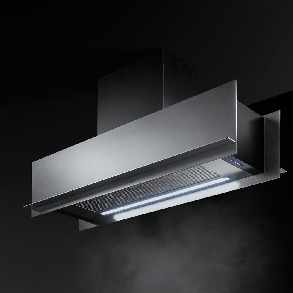 BARAZZA@1KMDI9 Cappa 90 MOOD ISOLA / Inox - immagine 2
