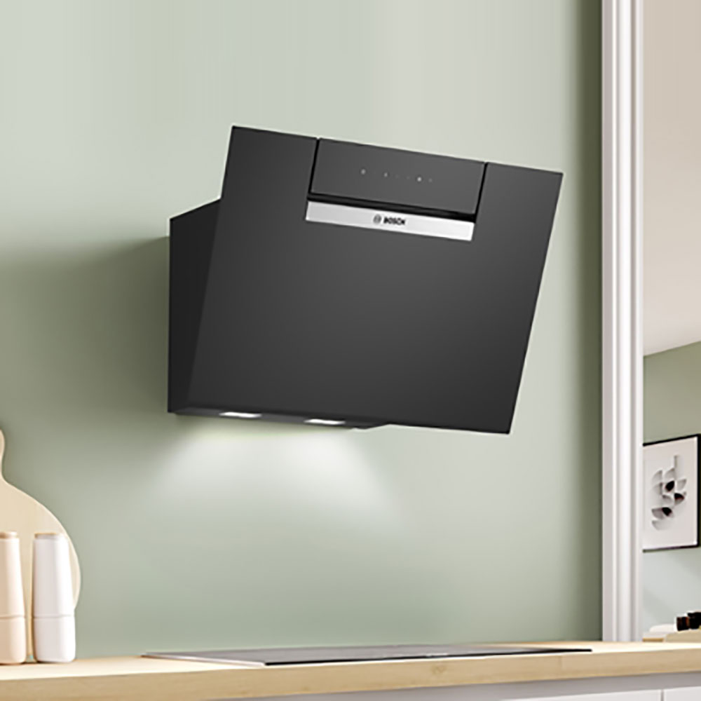 BOSCH DWK67FN60 Cappa Parete 60 / Nero - immagine 2