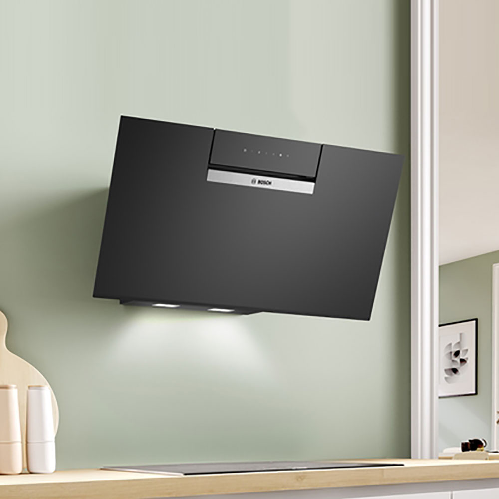 BOSCH DWK87FN60 Cappa Parete 80 / Nero - immagine 2