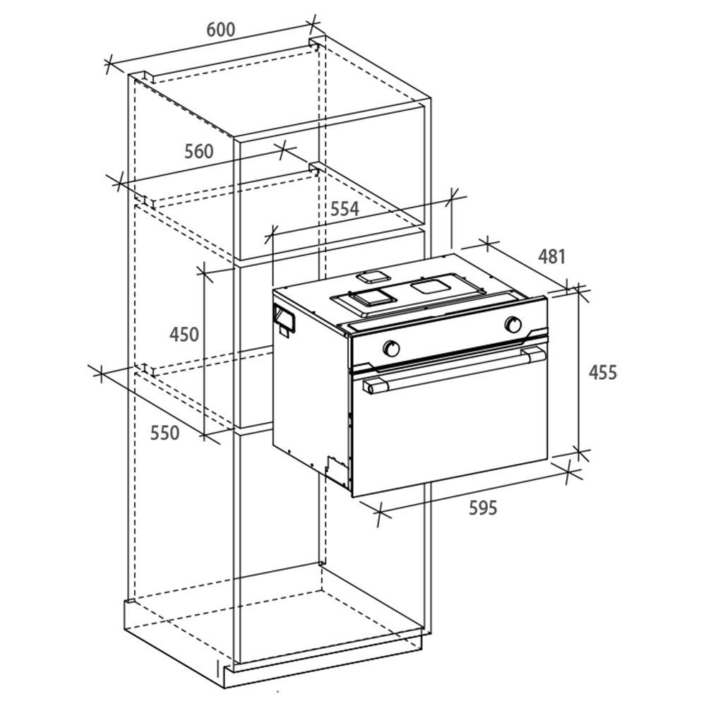 CANDY@MIC440VTX Forno Combi MicroOnde 45 / Inox - immagine 2