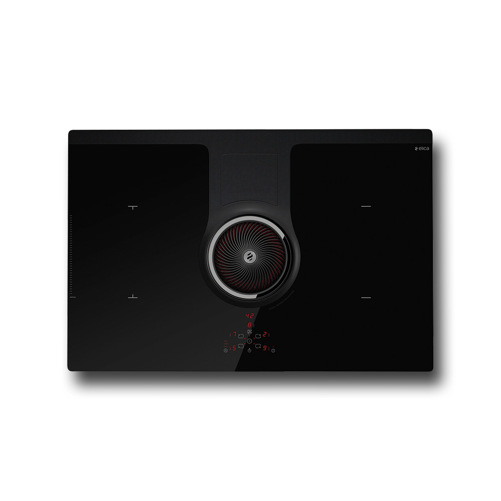 ELICA@NIKOLATESLA ONE BL/F Piano+Cappa / Nero