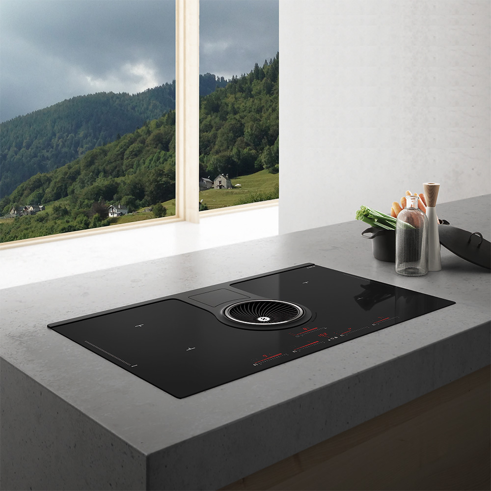 ELICA@NIKOLATESLA ONE HP BL/F Piano+Cappa / Nero - immagine 4