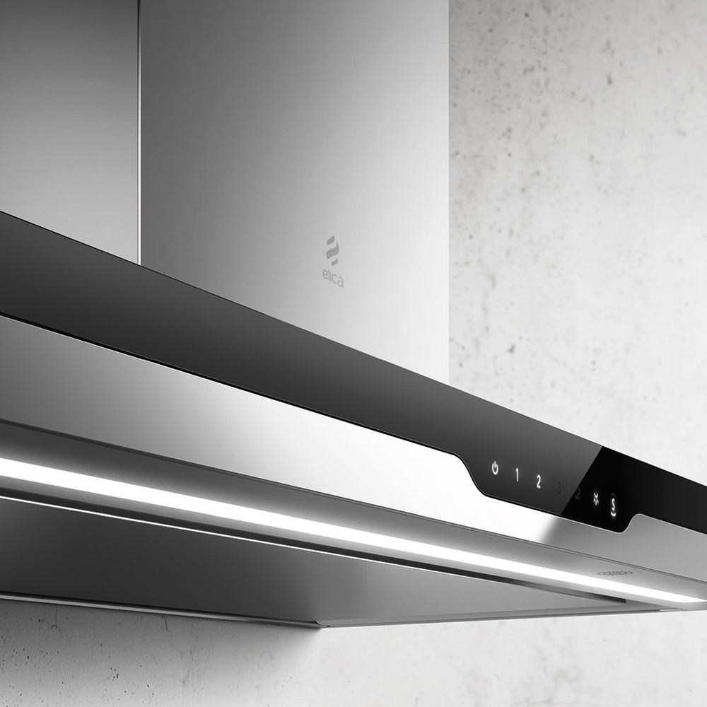 ELICA@METEORITE IX/A/90 Cappa / Inox - immagine 3