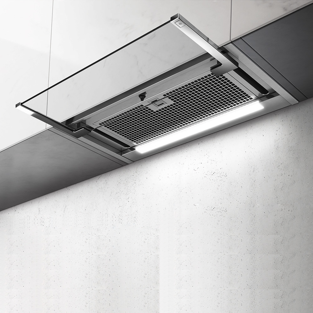 ELICA GLASS OUT IX/A/60 Gruppo Incasso / Inox - immagine 2