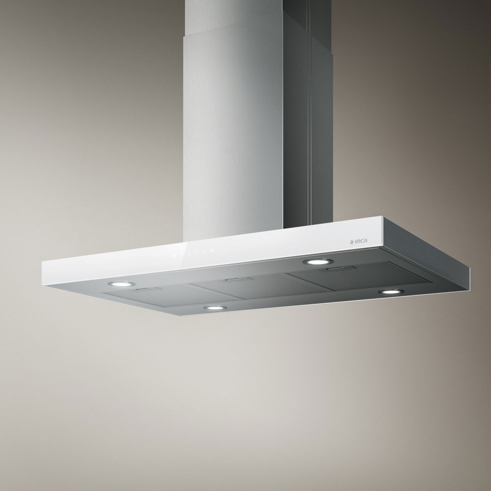 ELICA JOY ISLAND WHIX/A/90 Cappa / Bianco.Inox - immagine 2