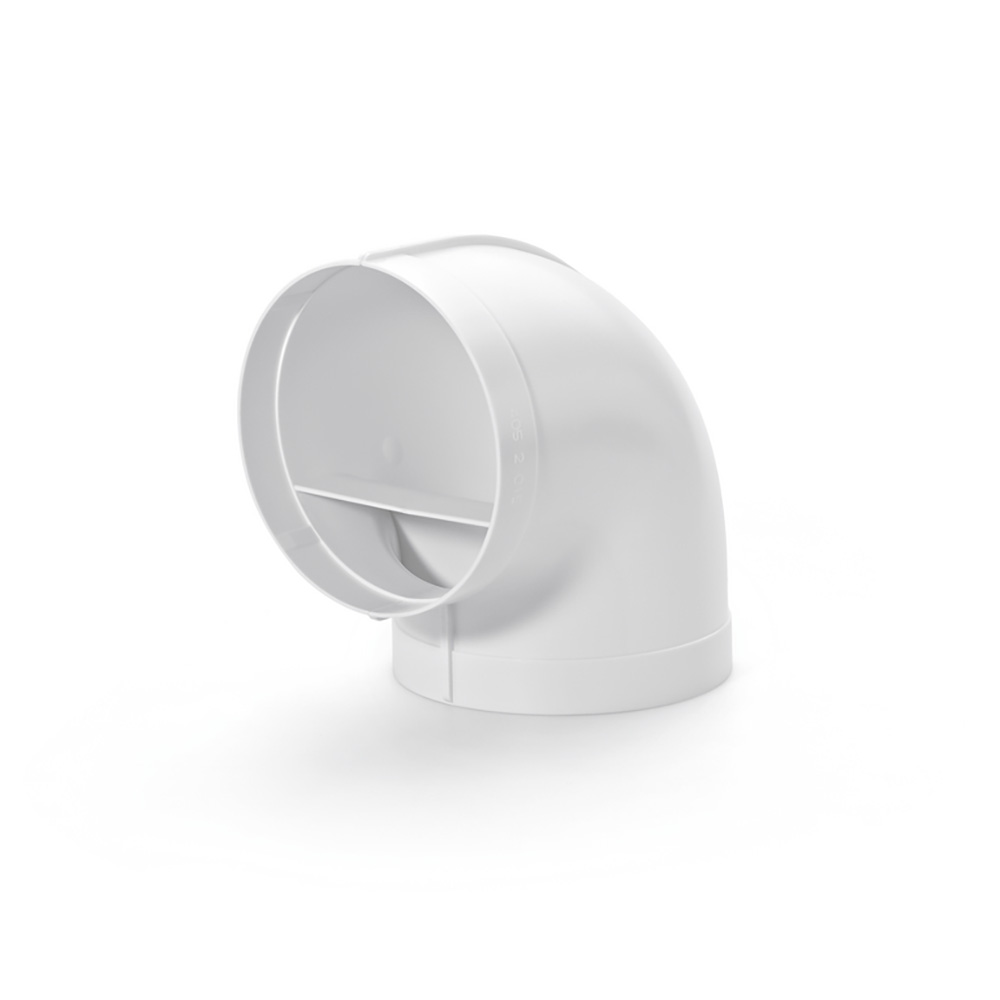 ELICA@KIT0121006 Curva 90° O?157/ Bianco