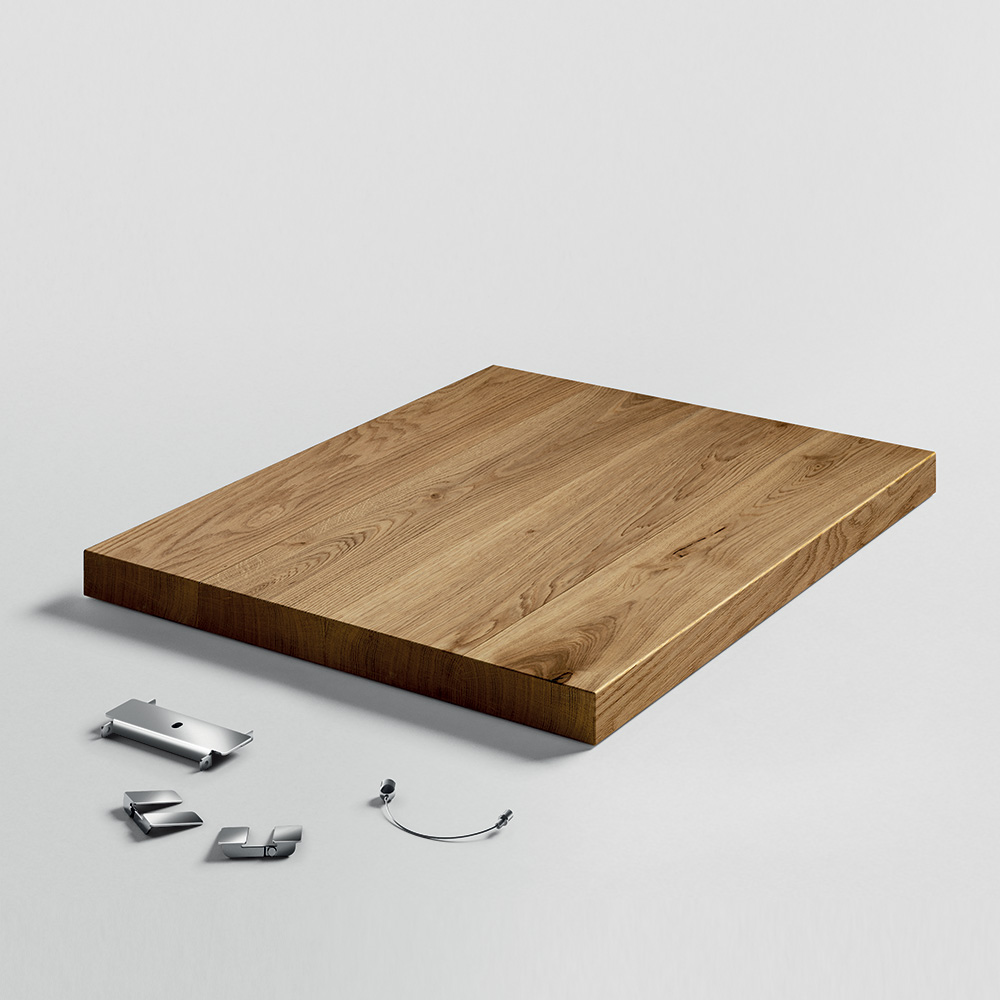 ELICA@KIT0147858 Kit Mensola LULLABY / Rovere