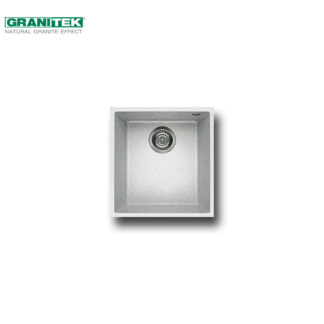 ELLECI LGQ10052BSO Lavello QUADRA 100 / Bianco.Pie