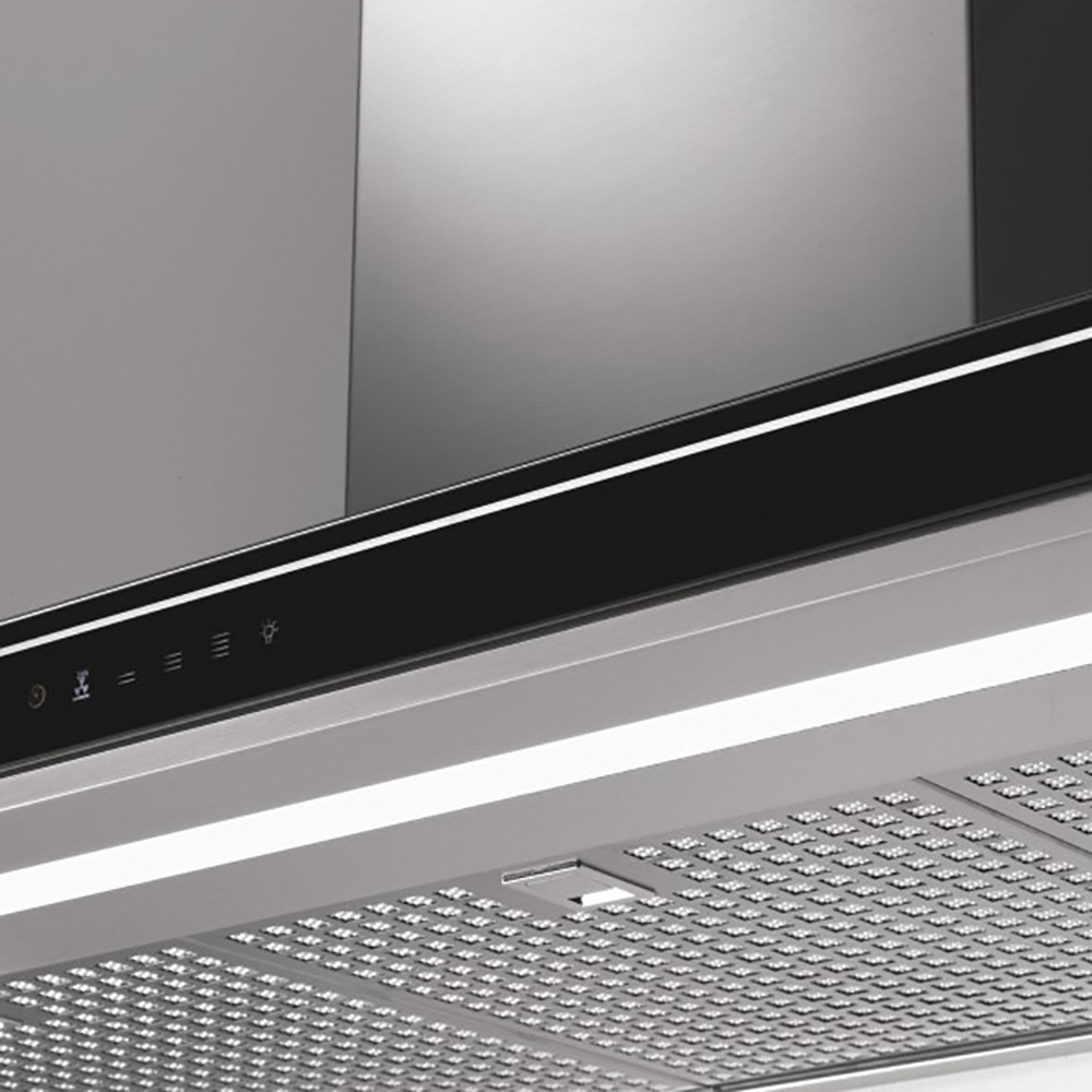 FALMEC LUMINA NRS 90 Cappa Parete / Nero - immagine 2