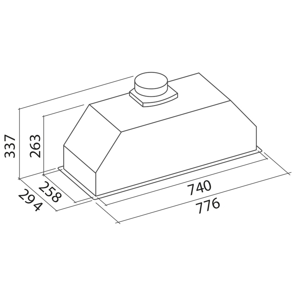FALMEC@GRUPPO INCASSO 70 / Inox - immagine 2