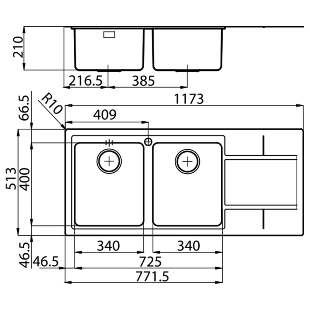FOSTER@4315.052 Vasca S4000 116.2V.FT / Inox.S - immagine 2