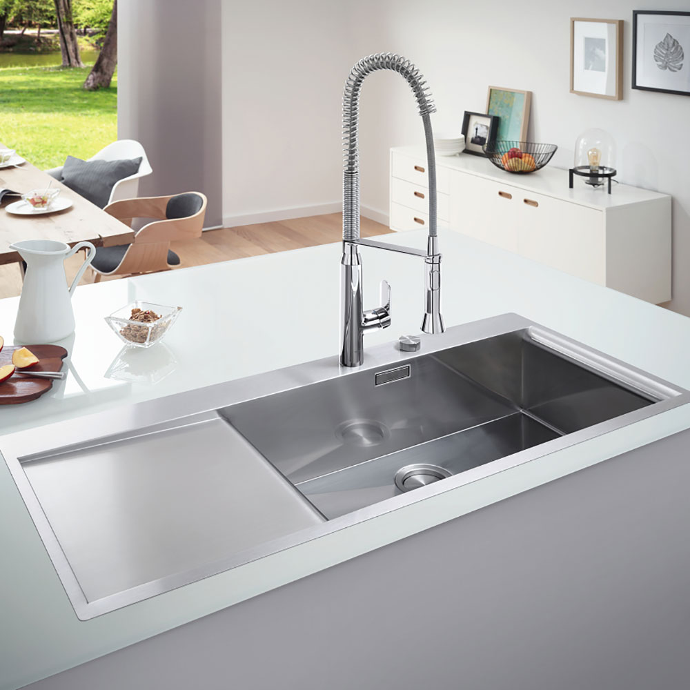 GROHE@31582SD1 Lavello K1000 1160x520 / Inox - immagine 2
