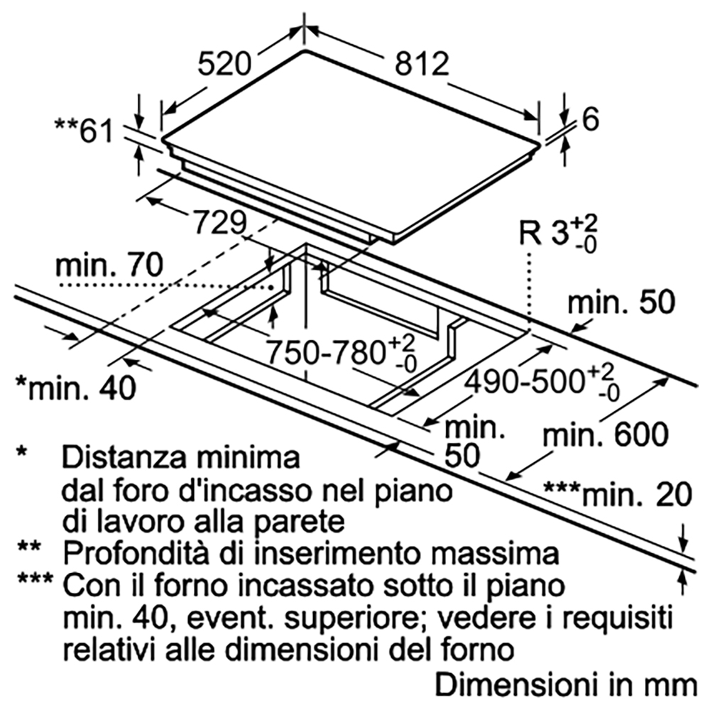 SIEMENS@EZ877KZY1E Induzione 80 / Nero - immagine 4
