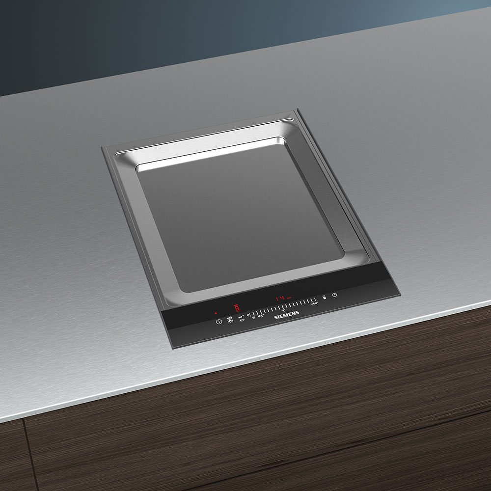 SIEMENS@ET475FYB1E Teppan Yaki 40 / Inox.Nero - immagine 2