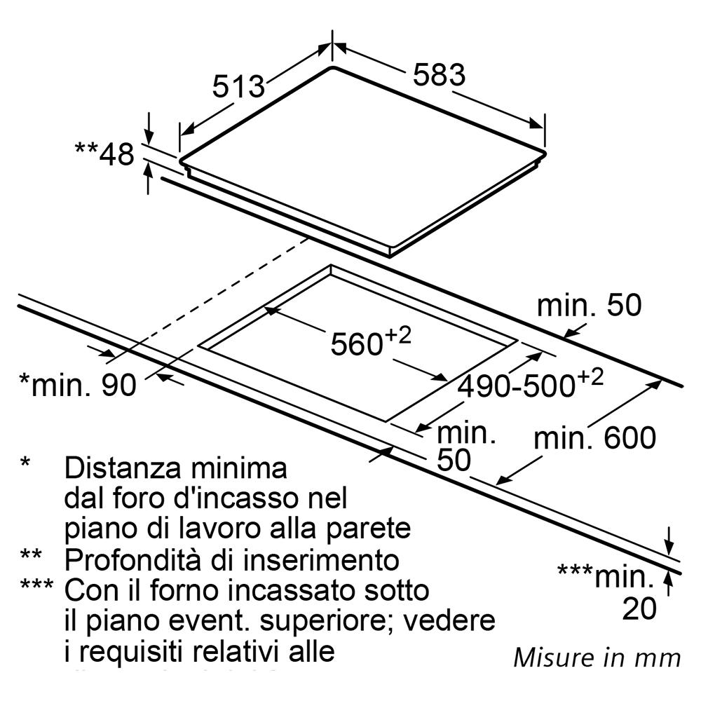 SIEMENS@ET645FFN1E Piano V.Ceramica 60 / Nero.Cx - immagine 3