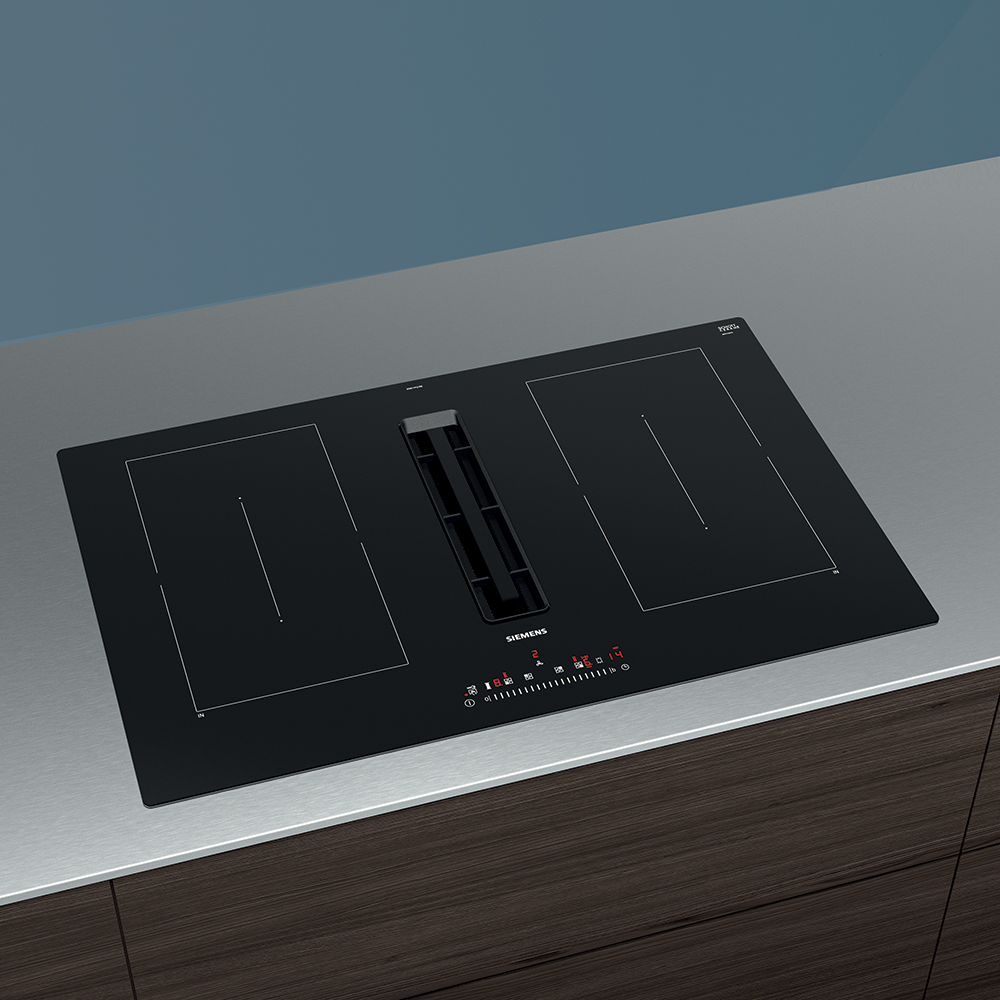 SIEMENS@ED811FQ15E Induzione 80 con Cappa / Nero - immagine 2