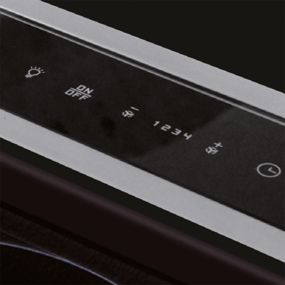 SIRIUS SDD2LTC/XBK/EM/86 Downdraft Filo / Nero - immagine 2