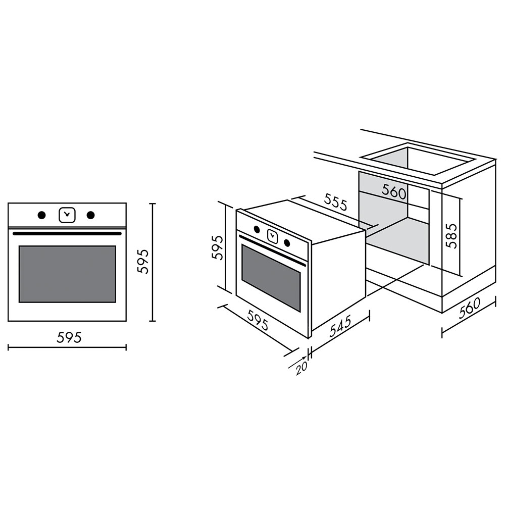 TELMA@FIA60S.30 Forno 60 / Gran.Nero - immagine 2